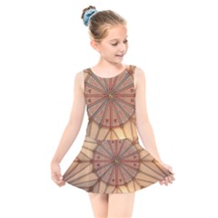 York Minster Chapter House Kids  Skater Dress Swimsuit