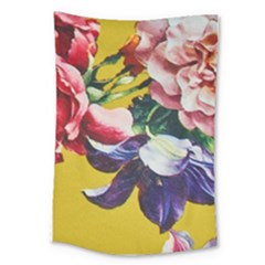 Textile Printing Flower Rose Cover Large Tapestry