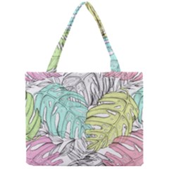 Leaves Tropical Nature Plant Mini Tote Bag by Sapixe