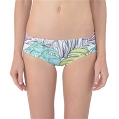 Leaves Tropical Nature Plant Classic Bikini Bottoms by Sapixe