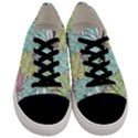 Leaves Tropical Nature Plant Men s Low Top Canvas Sneakers View1