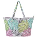 Leaves Tropical Nature Plant Full Print Shoulder Bag View1