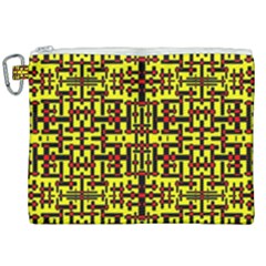 Red Black Yellow Canvas Cosmetic Bag (xxl) by ArtworkByPatrick