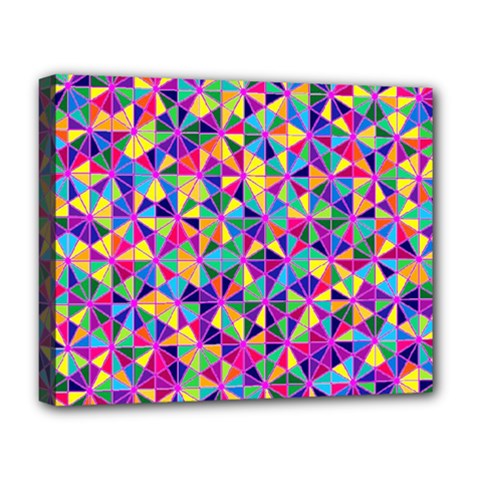 New Stuff-2-1 Deluxe Canvas 20  X 16  (stretched) by ArtworkByPatrick