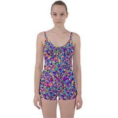 New Stuff-2-1 Tie Front Two Piece Tankini by ArtworkByPatrick