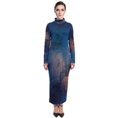 Bluetech Turtleneck Maxi Dress