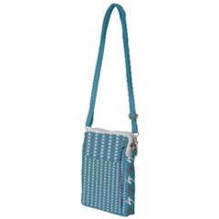 Swan Herd Houndstooth Pattern Multi Function Travel Bag