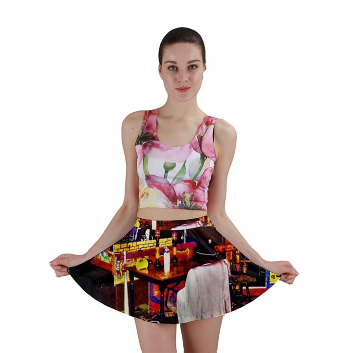 PAINTED HOUSE Mini Skirt