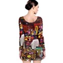 PAINTED HOUSE Long Sleeve Bodycon Dress View2