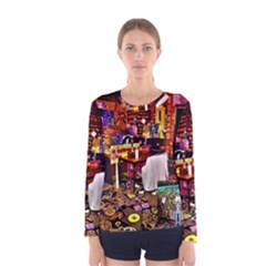 Painted House Women s Long Sleeve Tee