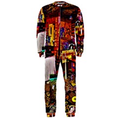 Painted House Onepiece Jumpsuit (men)  by MRTACPANS