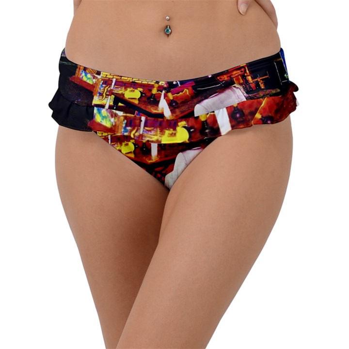 PAINTED HOUSE Frill Bikini Bottom