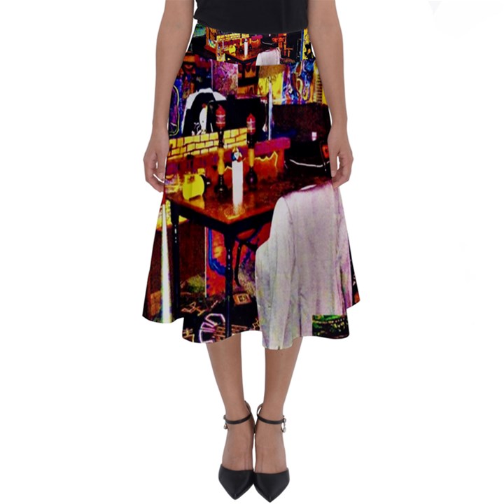 PAINTED HOUSE Perfect Length Midi Skirt