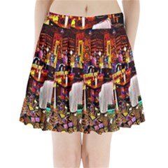 Painted House Pleated Mini Skirt by MRTACPANS