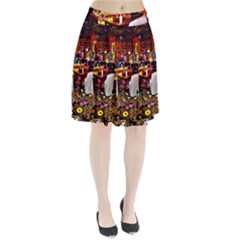 Painted House Pleated Skirt by MRTACPANS