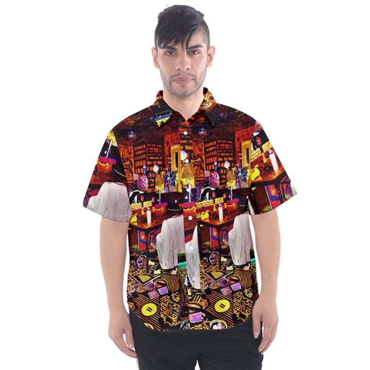 PAINTED HOUSE Men s Short Sleeve Shirt