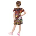 PAINTED HOUSE Kids  Short Sleeve Velvet Dress View2