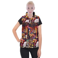 Painted House Women s Button Up Vest