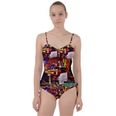 Painted House Sweetheart Tankini Set by MRTACPANS