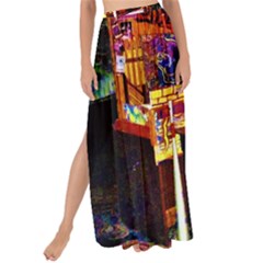 Painted House Maxi Chiffon Tie-up Sarong by MRTACPANS