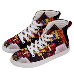 Painted House Men s Hi-top Skate Sneakers by MRTACPANS