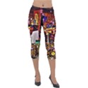 PAINTED HOUSE Lightweight Velour Capri Leggings  View1