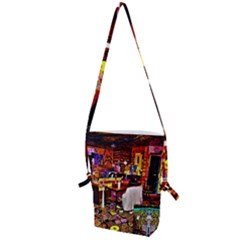 Painted House Folding Shoulder Bag by MRTACPANS