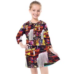 Painted House Kids  Quarter Sleeve Shirt Dress