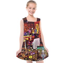 Painted House Kids  Cross Back Dress