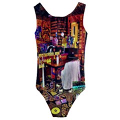 Painted House Kids  Cut-out Back One Piece Swimsuit