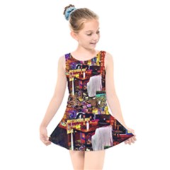 Painted House Kids  Skater Dress Swimsuit