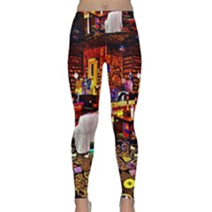 Painted House Lightweight Velour Classic Yoga Leggings