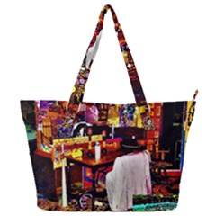 Painted House Full Print Shoulder Bag