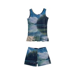 Landscape-1 Kid s Boyleg Swimsuit by ArtworkByPatrick