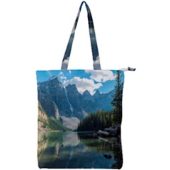 Landscape-1 Double Zip Up Tote Bag