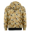 Doge meme Doggo Kekistan Funny Pattern Men s Zipper Hoodie View2