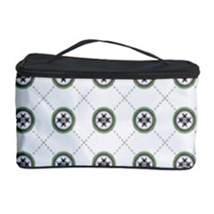 Logo Kekistan Pattern Elegant With Lines On White Background Cosmetic Storage by snek