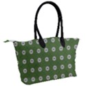 Logo Kekistan Pattern Elegant with lines on green background Canvas Shoulder Bag View2