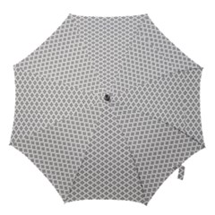 Logo Kek Pattern Black And White Kekistan Hook Handle Umbrellas (medium) by snek