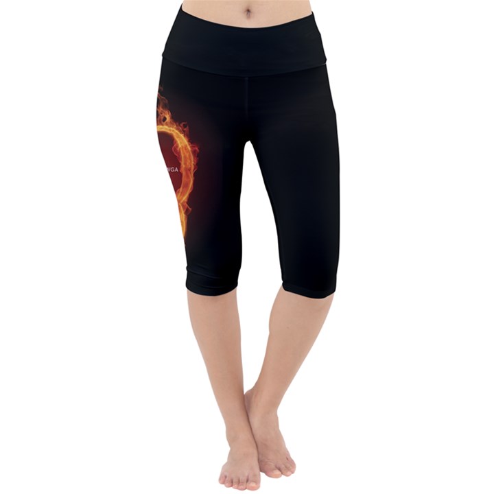 QAnon Letter Q Fire effect WWGOWGA WWG1WGA Lightweight Velour Cropped Yoga Leggings