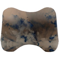 Deep Time Clouds Head Support Cushion by LoolyElzayat