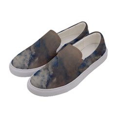 Deep Time Clouds Women s Canvas Slip Ons by LoolyElzayat