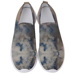 Deep Time Clouds Men s Slip On Sneakers