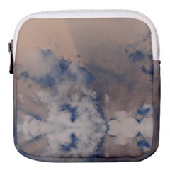 Deep Time Clouds Mini Square Pouch by LoolyElzayat