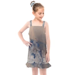 Deep Time Clouds Kids  Overall Dress by LoolyElzayat