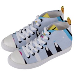 Purp Baby Bottle Women s Mid-top Canvas Sneakers by grimelab