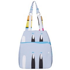 Purp Baby Bottle Center Zip Backpack