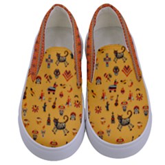  Kids  Canvas Slip Ons by PattyVilleDesigns