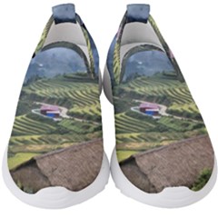 Rock Scenery The H Mong People Home Kids  Slip On Sneakers