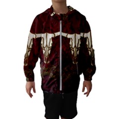 Awesome Cow Skeleton Hooded Windbreaker (kids) by FantasyWorld7